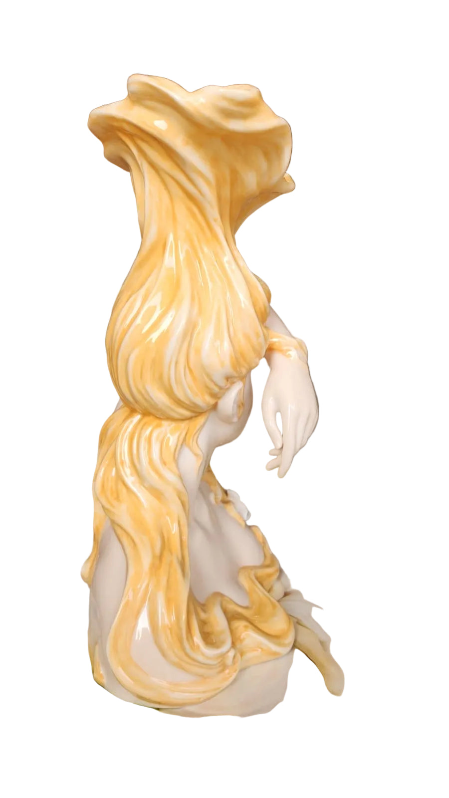 Porcelain Women Face Vase By Unicorn Collection