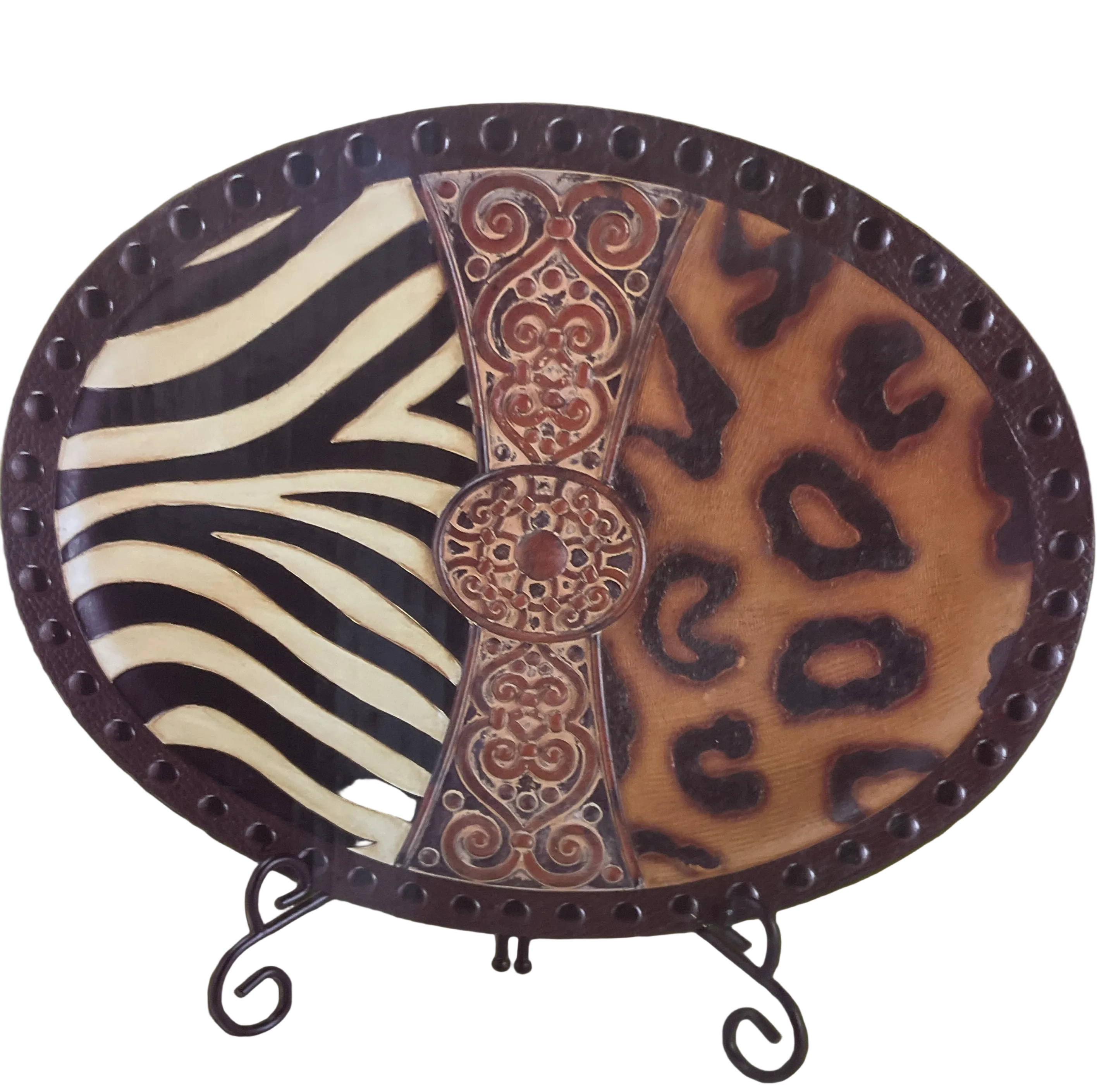 Safari Collection Charger With Stand OK-4206-P1