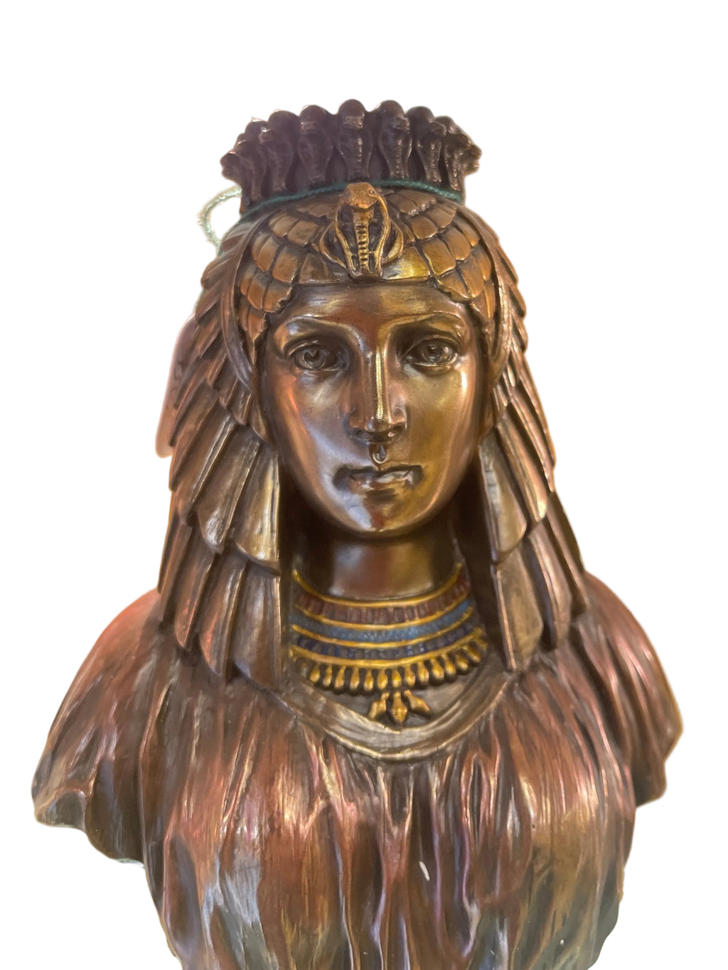 Egyptian, Queen Leo Patra, bronze Statue