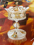 Crystal candy, cookie and chocolate holder
