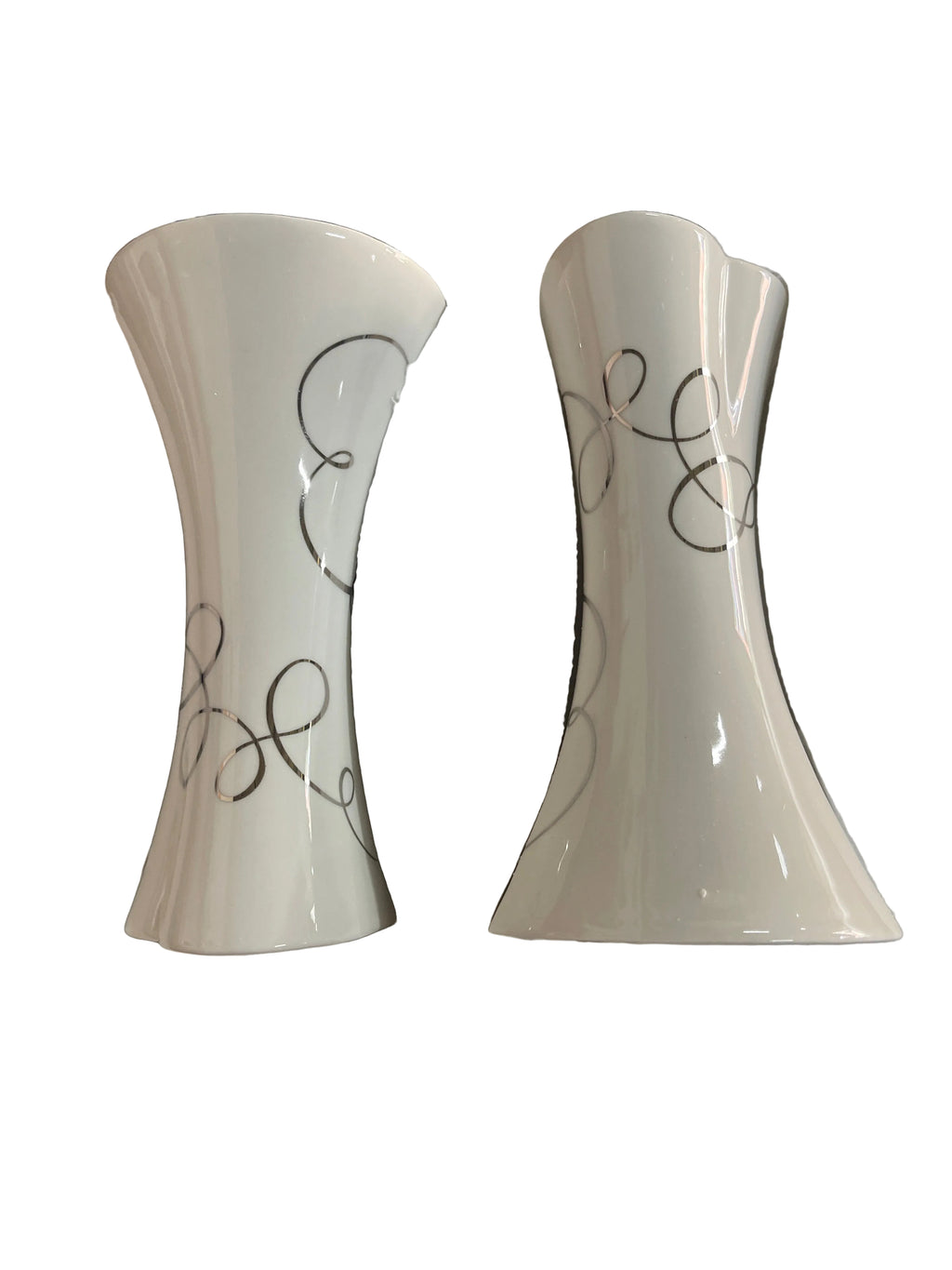 Mikasa love story, candleholders set of two 8”H
