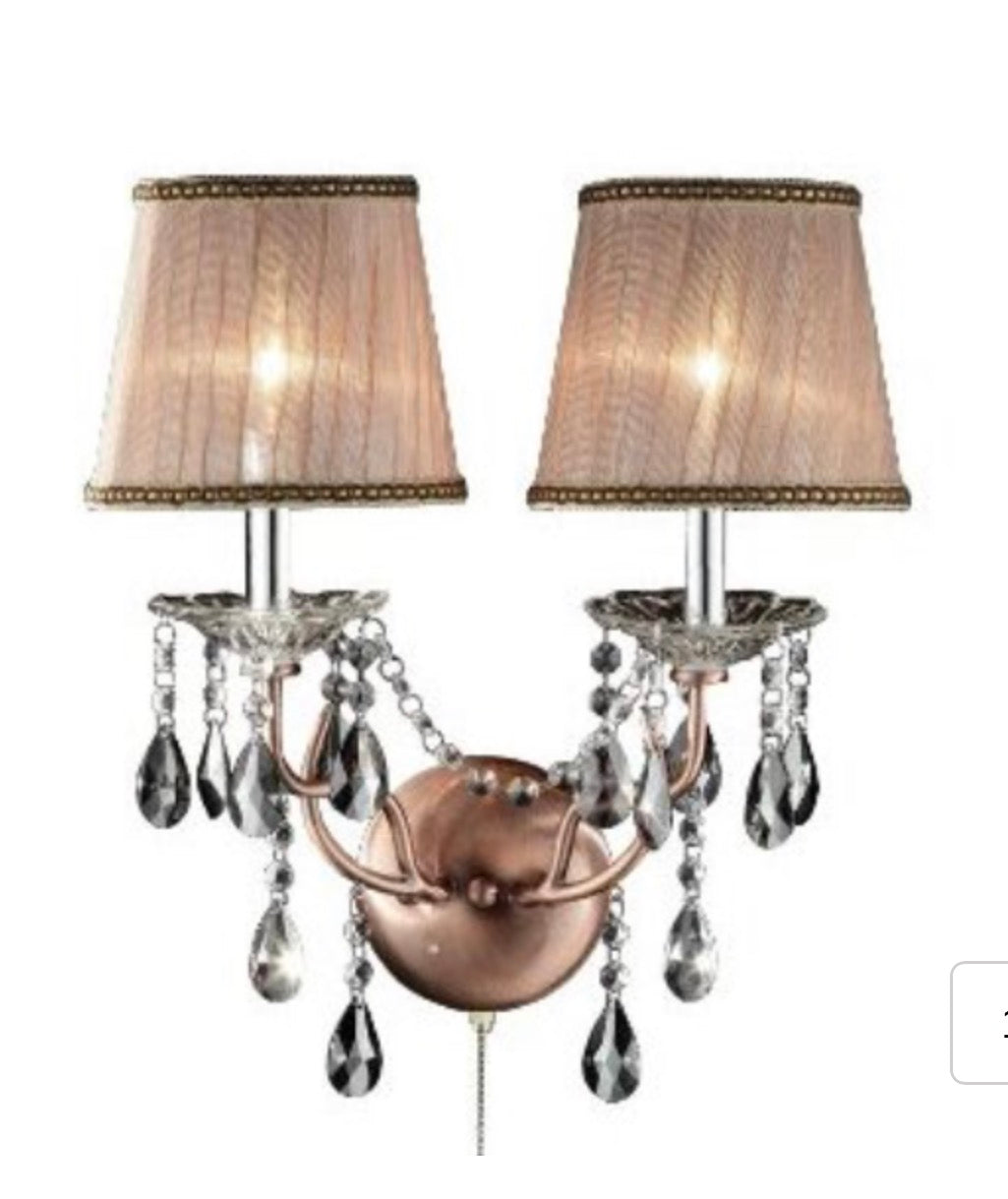 Crystal Wall Scones Rosie Home OK Lighting Item OK-5126S