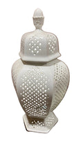 Ceramic 15th century KING palaces style candle light holder