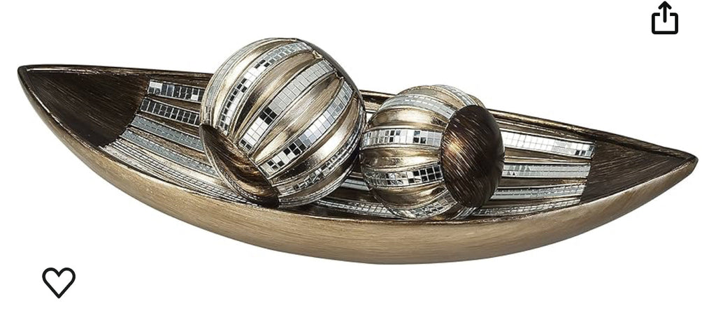 Dubai Tiles Decorative Bowl With Spheres Ok Lighting 21''