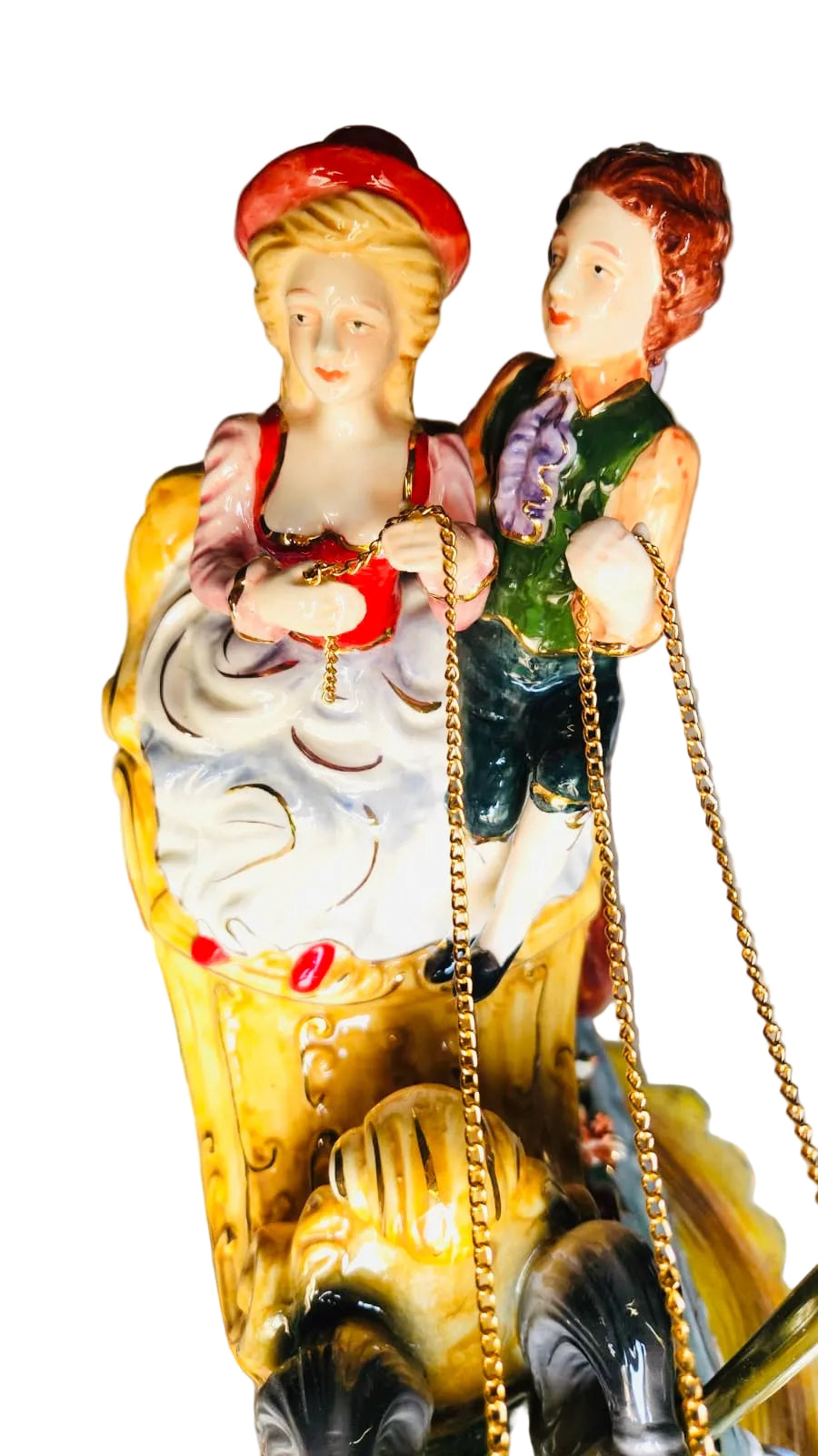Capodimonte Royal carriage Table Lamp