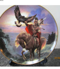 Native American Plate Spirit Of The East Wind Franklin Mint