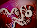 Shlomi Haziza Red And Black Zebra Wall Art Made In Usa