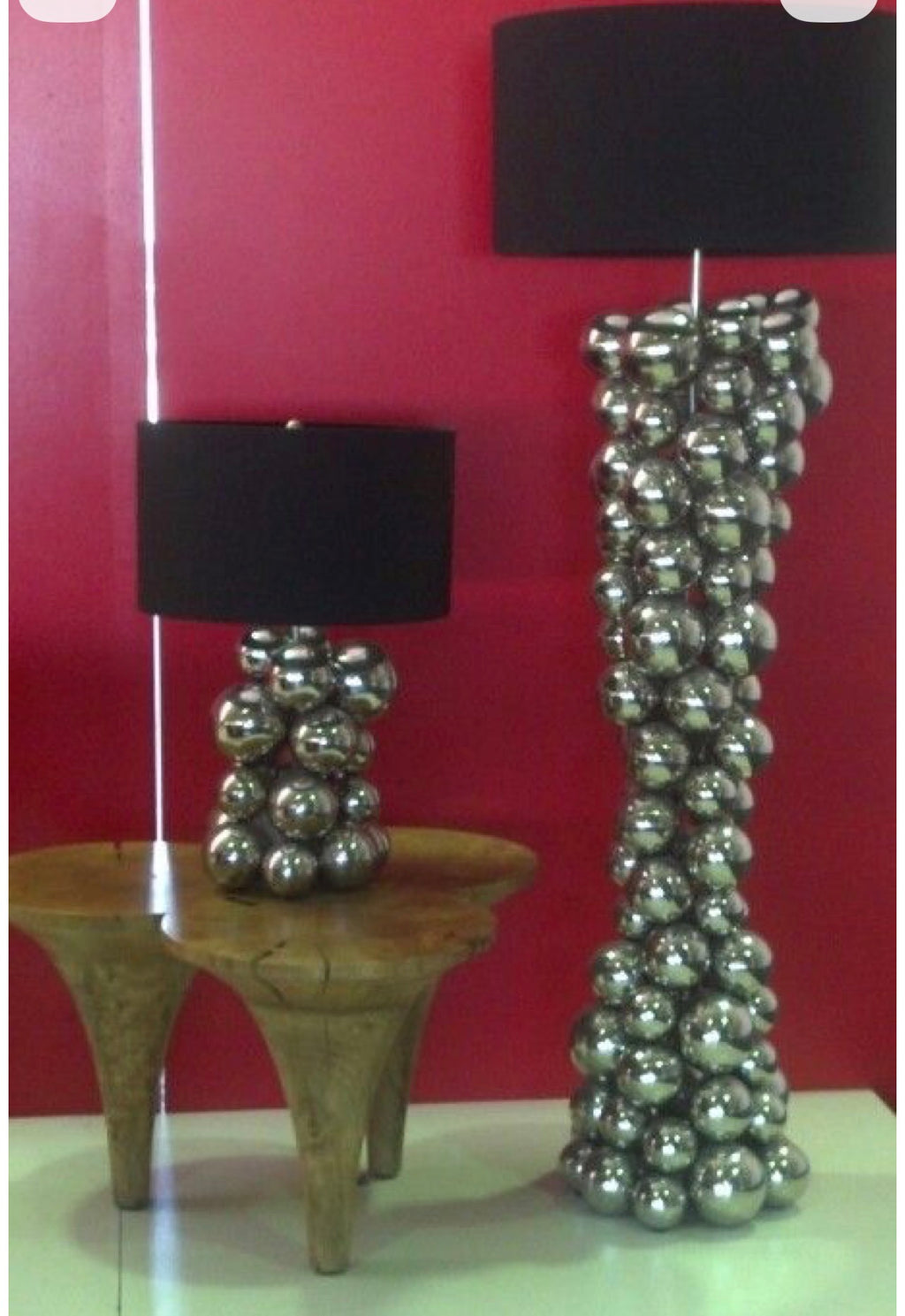 Table lamp Frizzante black Phillips Collection CH65065