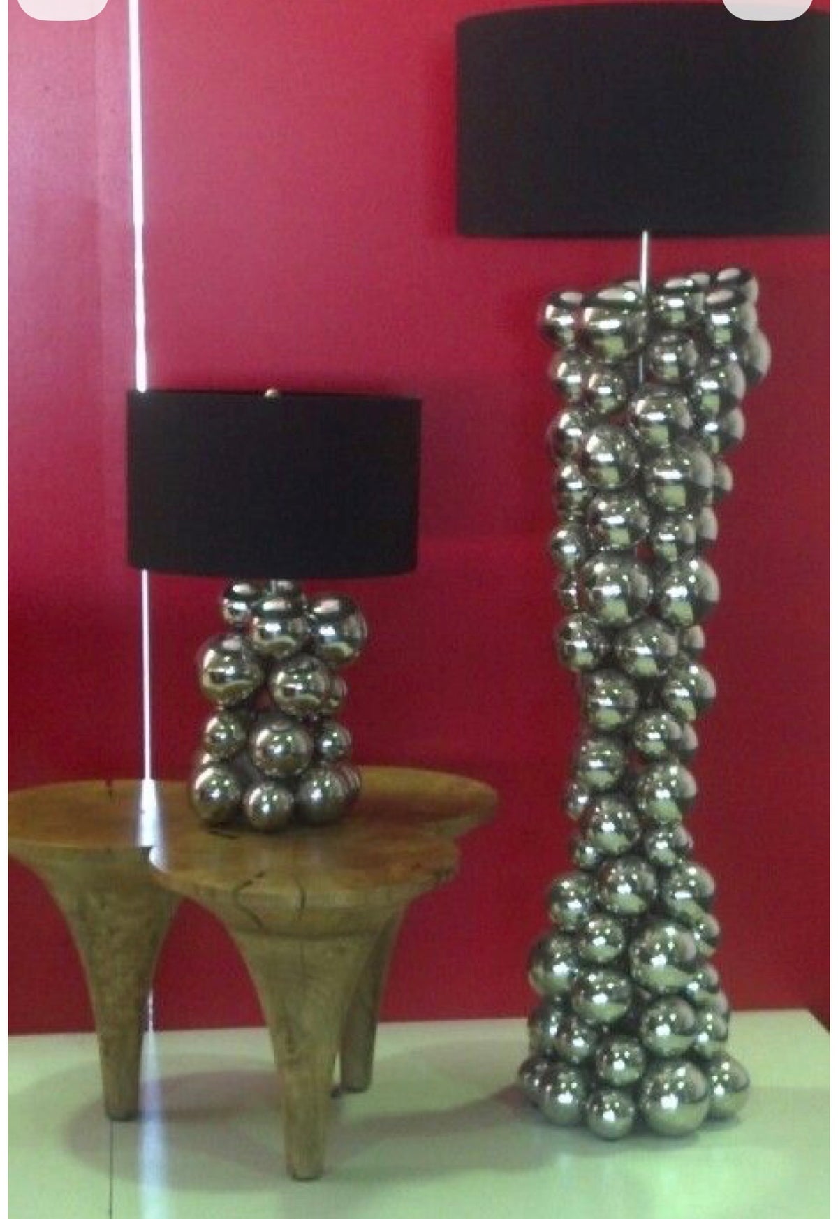 Table lamp Frizzante black Phillips Collection CH65065