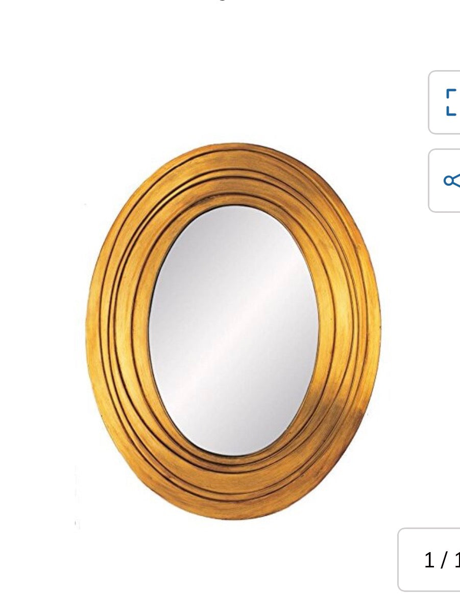 OK Lighting Golden Ripple Accent MirrorModern Home Decor
OK Lighting - Item #OK-4211MR
