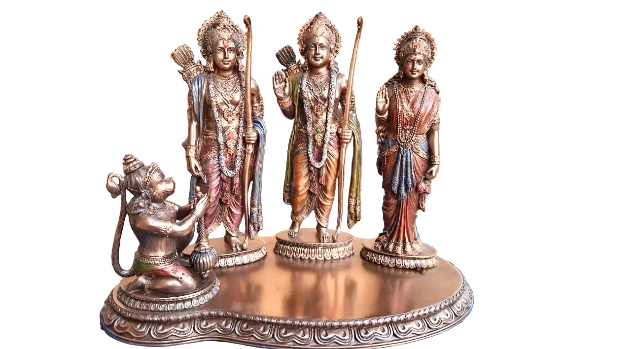 Ram Durbar in Bronze 7.5”