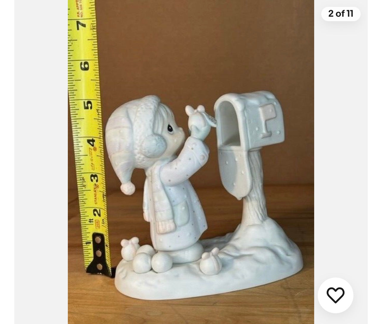 Precious Moments Enesco I'm Sending You A White Christmas Figurine