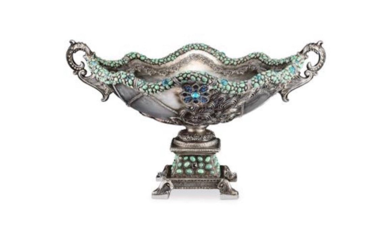 Antique Silver Aquamarine Collection