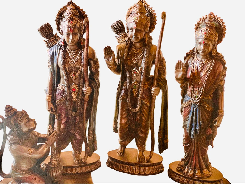 Ram Durbar in Bronze 7.5”