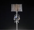 Lady crystal floor lamp, 62.5“