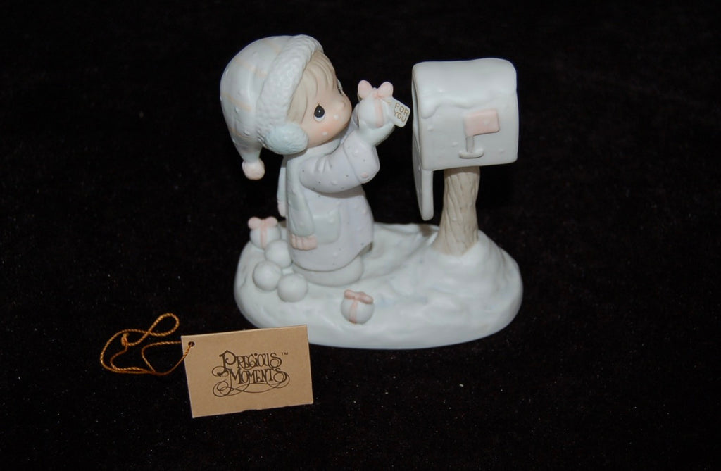 Precious Moments Enesco I'm Sending You A White Christmas Figurine