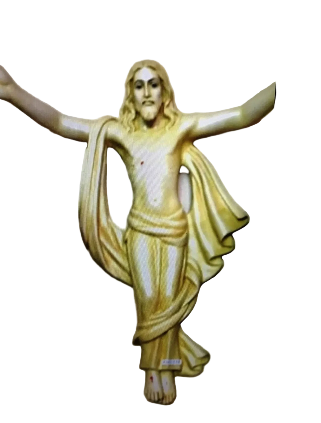 Jesus’s Christ Wall Sculpture In Yellow