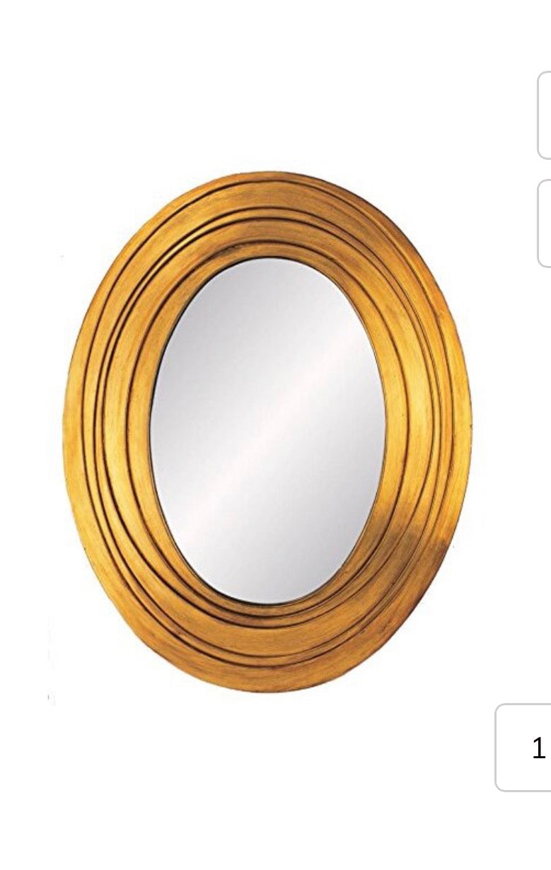 OK Lighting Golden Ripple Accent MirrorModern Home Decor
OK Lighting - Item #OK-4211MR
