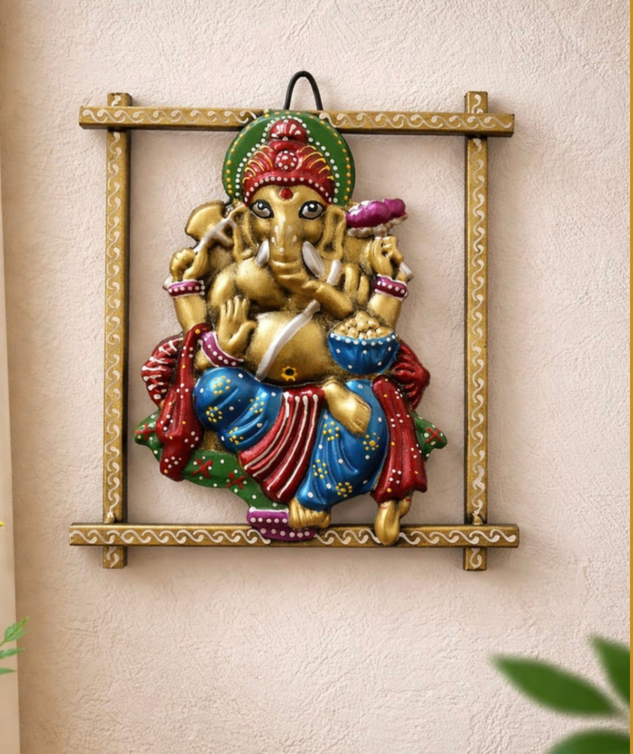 Lord Ganesha wall sculpture