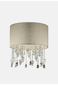 Luxury Drape Crystal Gold Peach Ceiling Lamp -Ok Lighting 5125H
