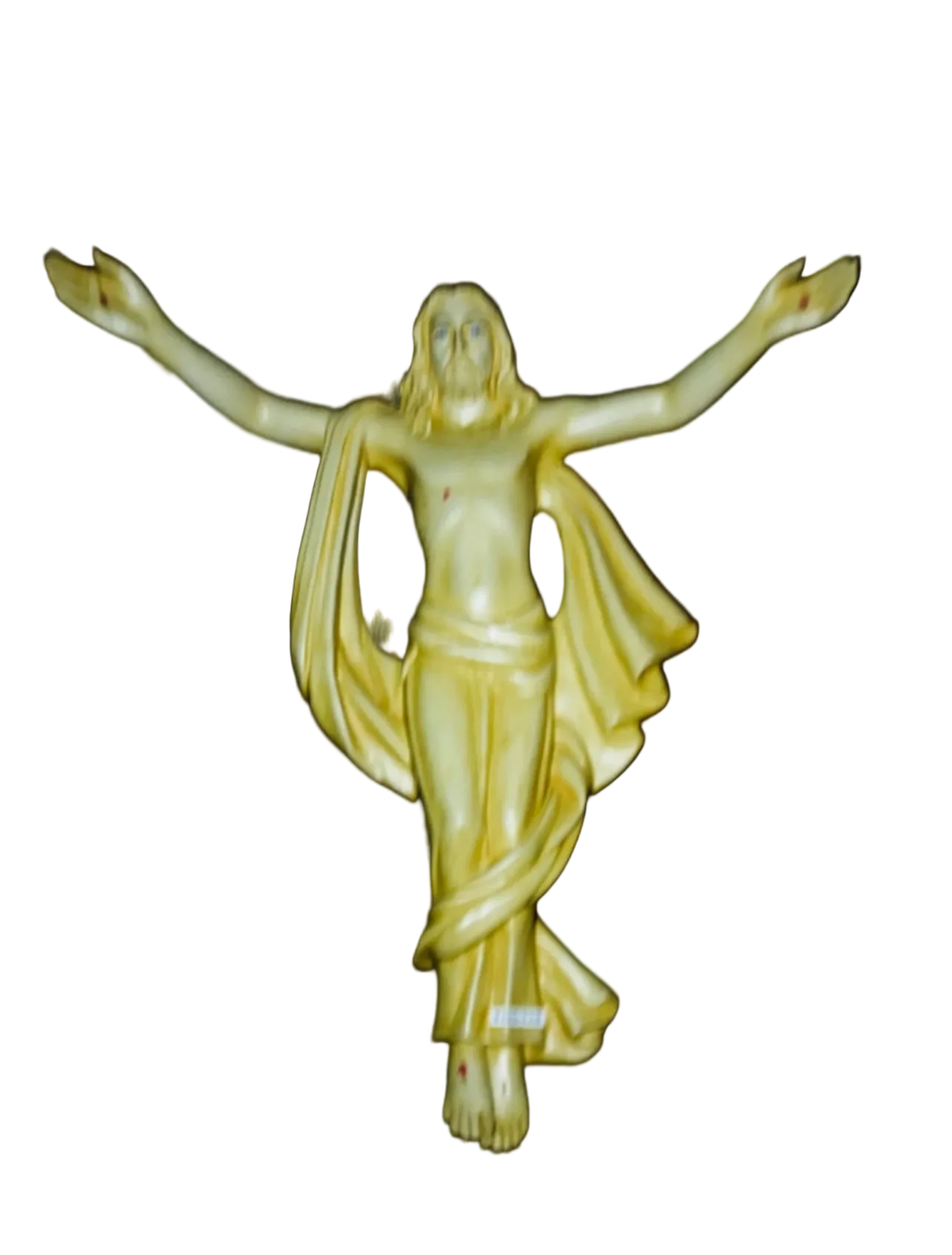 Jesus’s Christ Wall Sculpture In Yellow