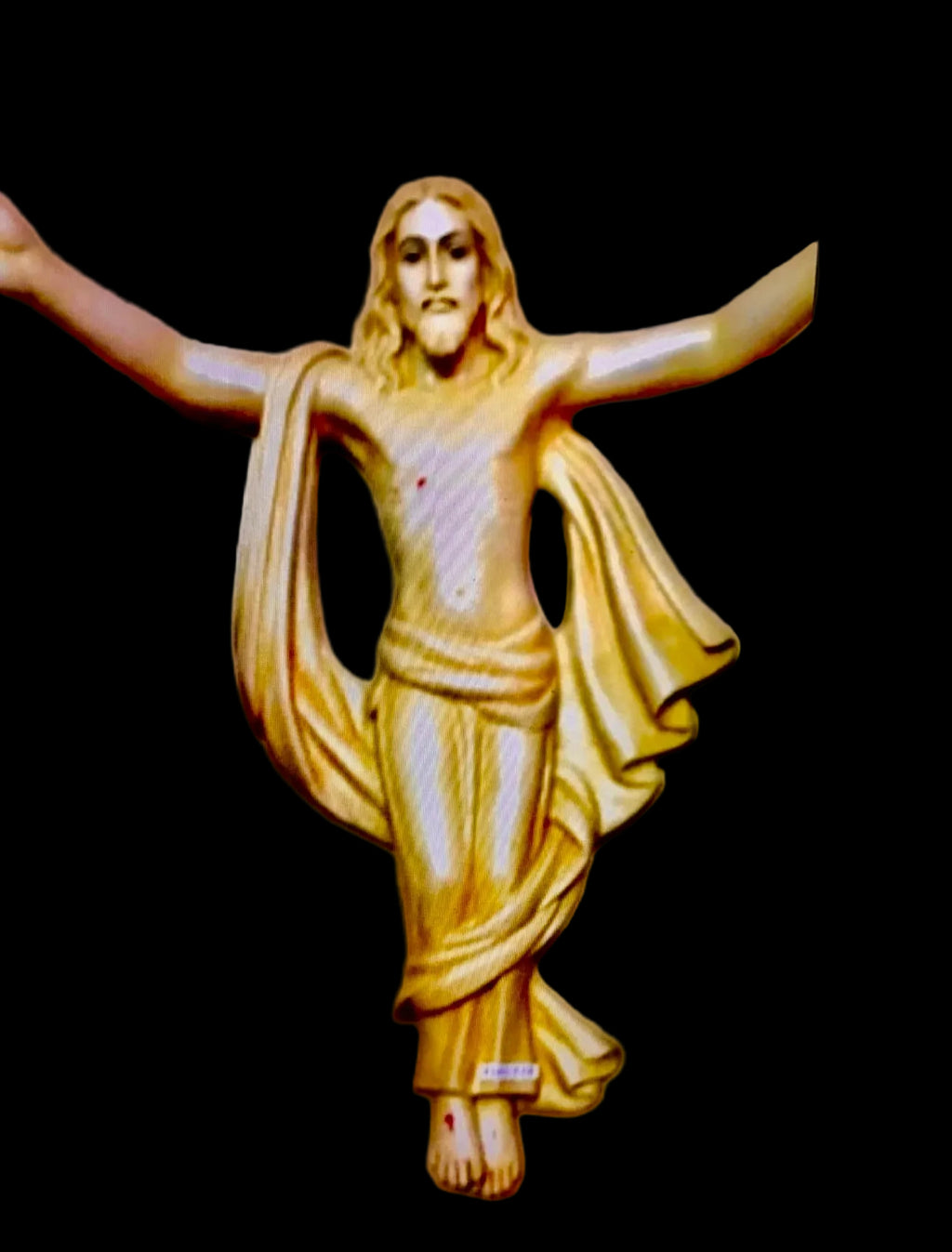 Jesus’s Christ Wall Sculpture In Yellow