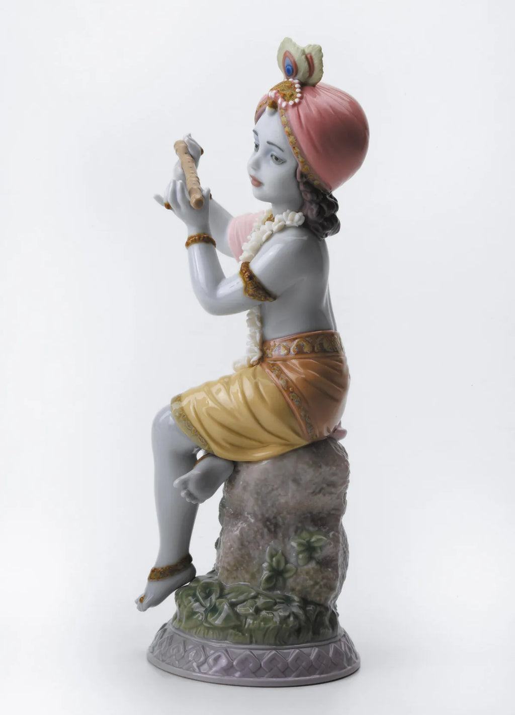 Lladro Krishna  Playing The Flute