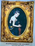 The Violinist 38X50 Fram In Gold