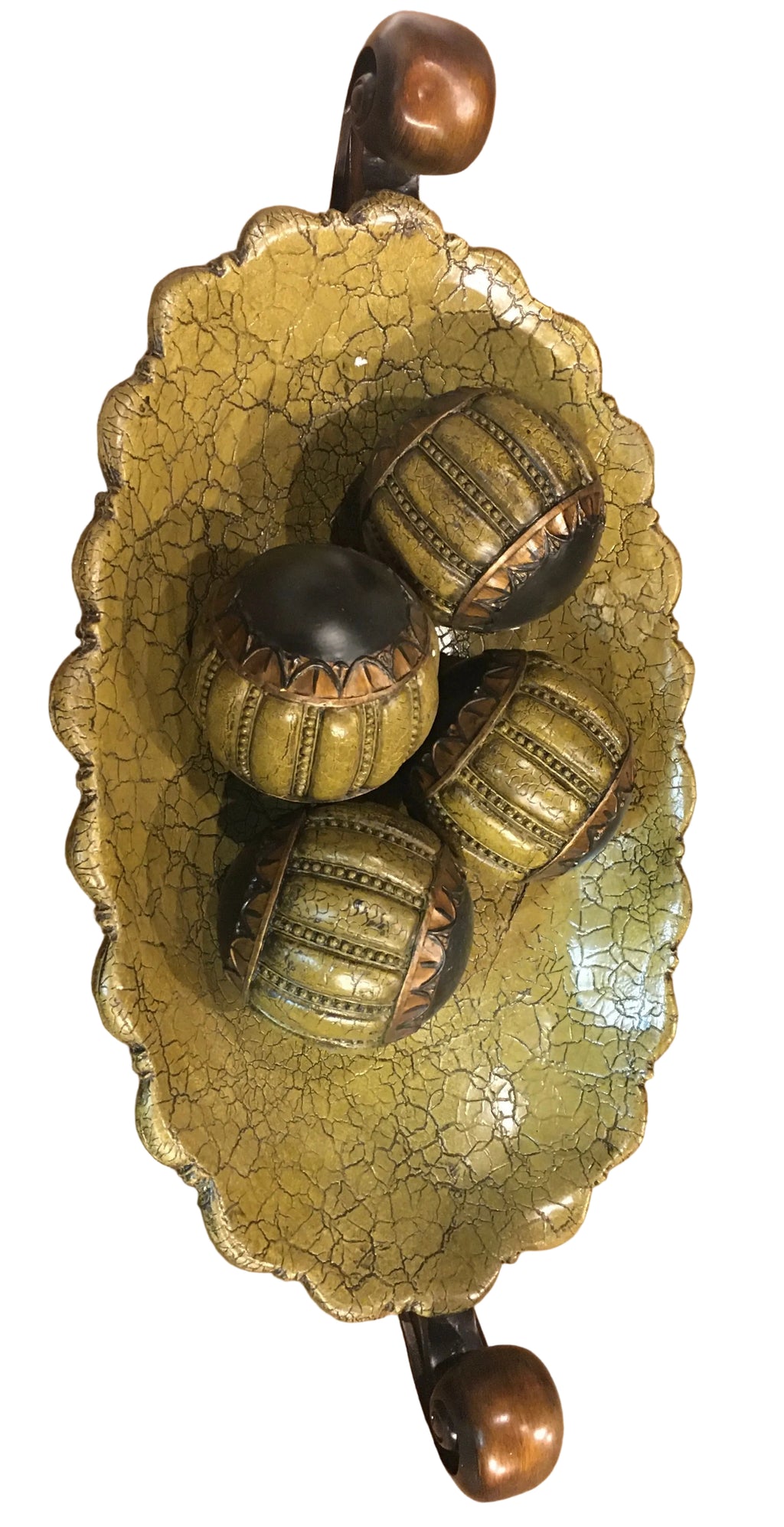 Mimic Leather Plate Sphere Ok-2795