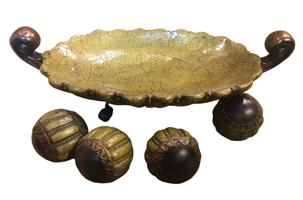 Mimic Leather Plate Sphere Ok-2795