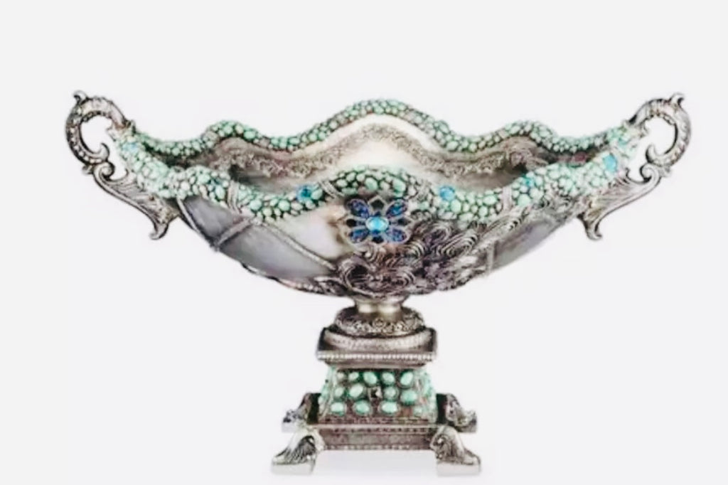 Antique Silver Aquamarine Collection