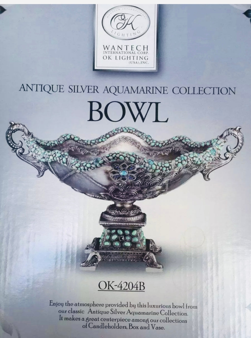 Antique Silver Aquamarine Collection