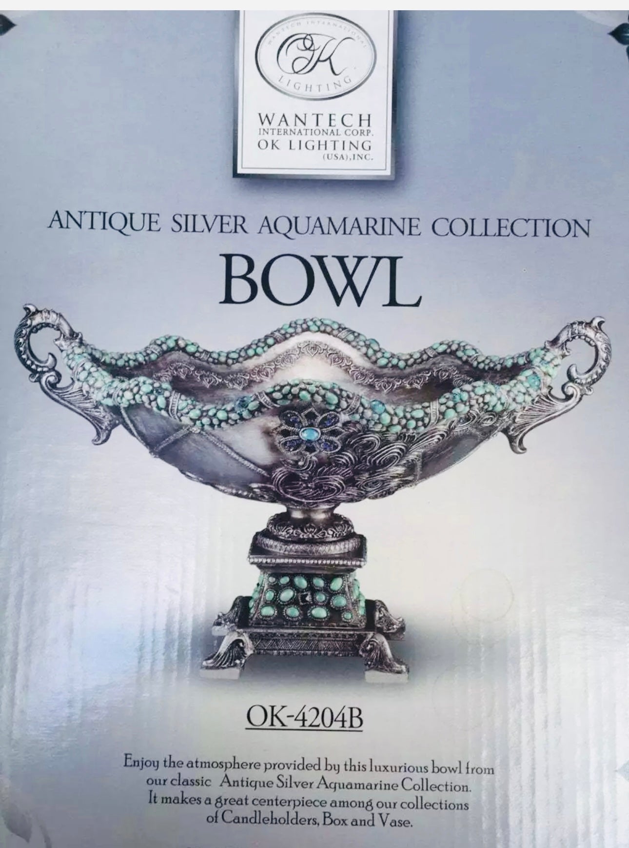 Antique Silver Aquamarine Collection