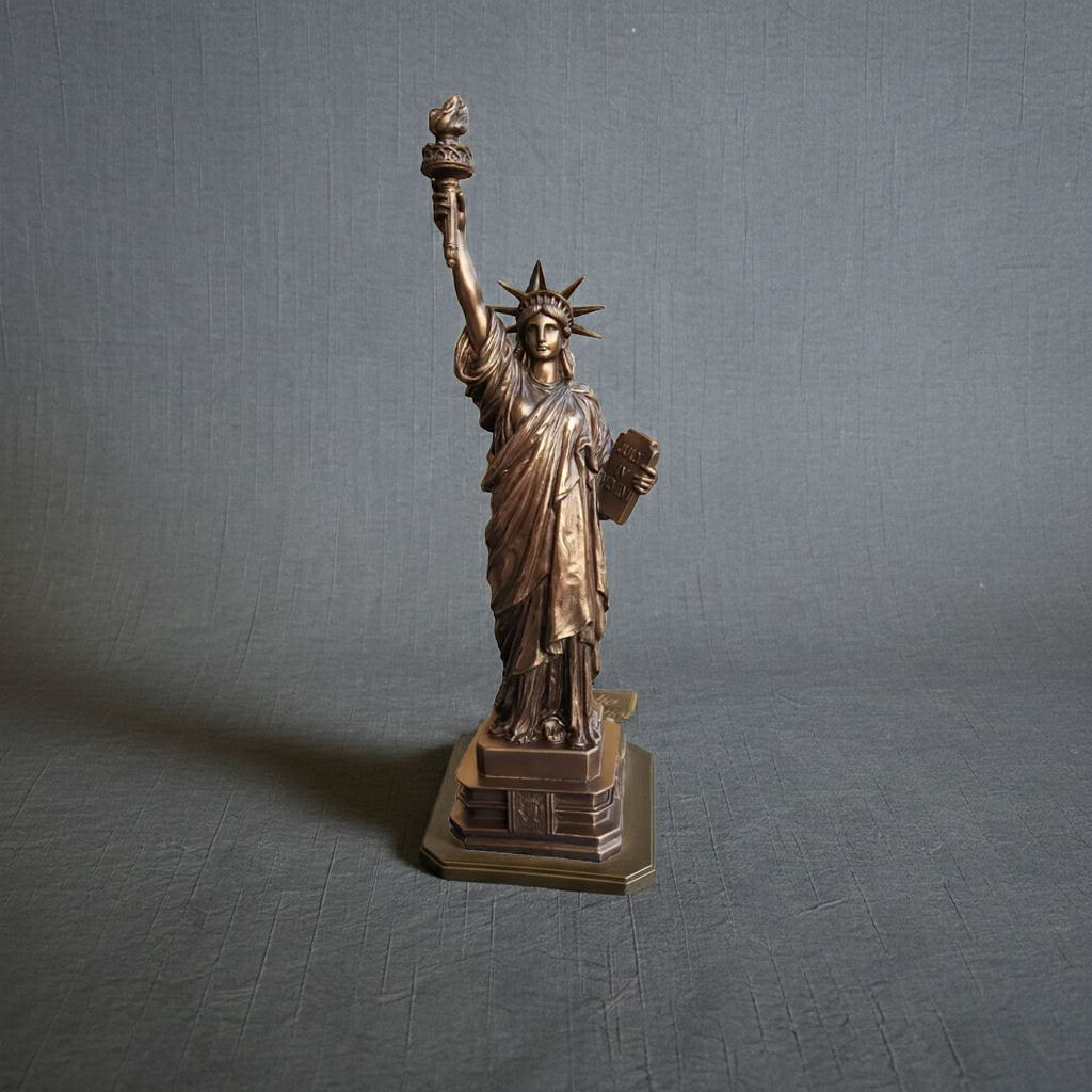 The Statue of Liberty Cold Cast Bronze Sculpture Figurine