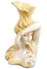 Porcelain Women Face Vase By Unicorn Collection